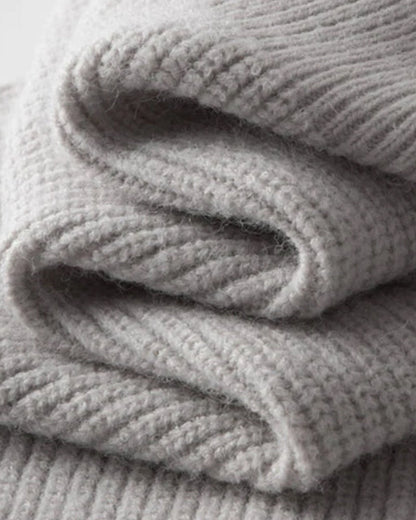 Gilet en Laine à Fermeture Éclair Intégrale AMALFI