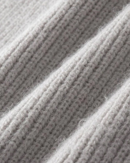 Gilet en Laine à Fermeture Éclair Intégrale AMALFI