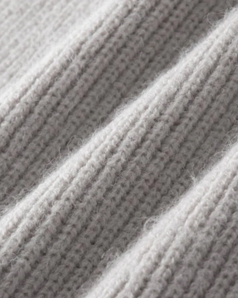 Gilet en Laine à Fermeture Éclair Intégrale AMALFI